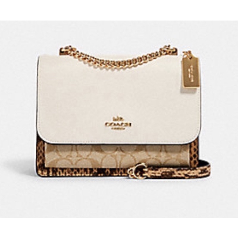 Coach Klare Crossbody In Blocked Signature Canvas  (1424)