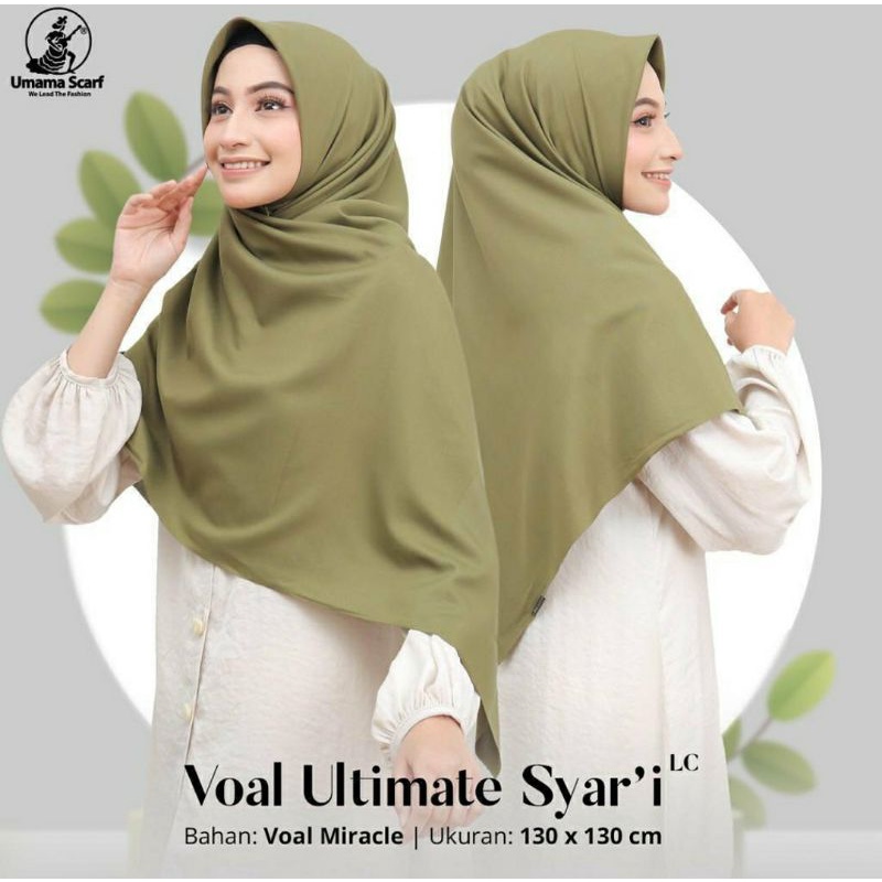JILBAB SEGIEMPAT JUMBO VOAL ULTIMATE SYARI UMAMA JUMBO