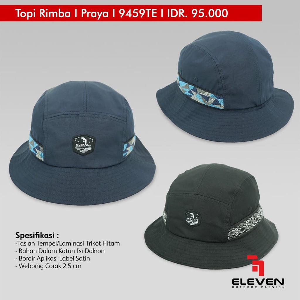 ELLEVEN OUTDOOR TOPI RIMBA PRAYA ELEVEN