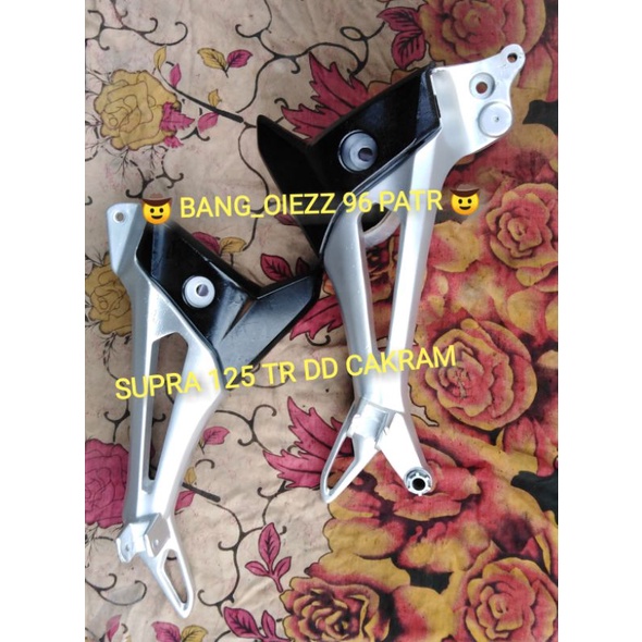 FOOTSTEP POSTEP BOSTEP HONDA SUPRA 125 TR DD CAKRAM ORIGINAL MOTOR