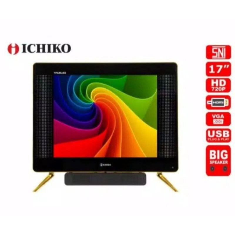 TV led Ichiko 17 inch Bandung Gosend