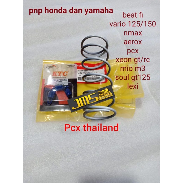 per cvt pcx thailand plus per ganda sentrik 1000/1500/2000 rpm ktc racing universal nmax aerox Lexi mio m3 soulgt125 pcx vario125/150 beat fi