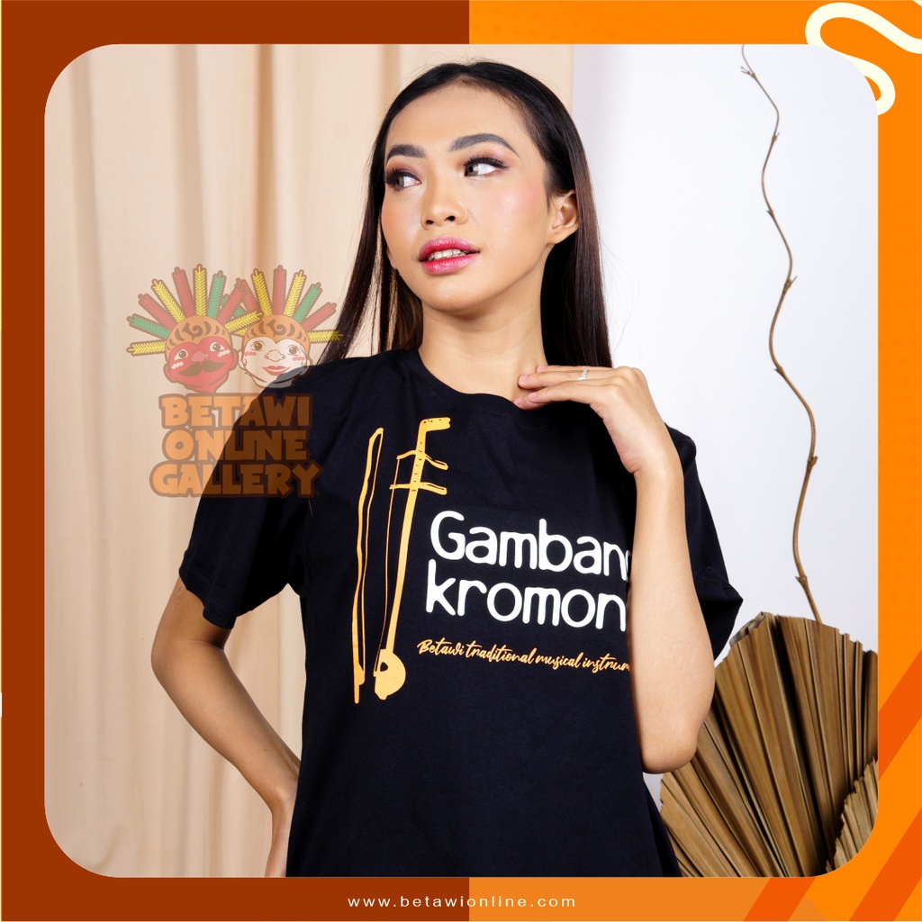 Kaos T-Shirt Motif/Gambar Budaya Betawi