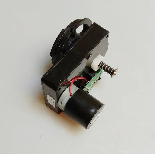 SW-VWLN-001 WITH MICRO SWITCH REVERSE SIDE GEARHEAG MOTOR 24V 25RPM
