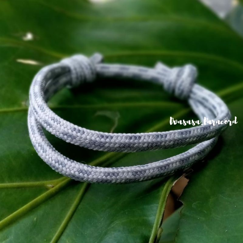  GELANG  TALI PARACORD PRUSIK 2  LAYER  2RANGKAP GELANG  