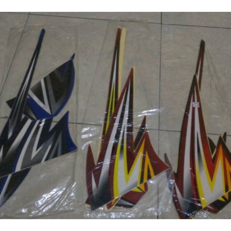 striping stiker lis honda tiger 2004 2004