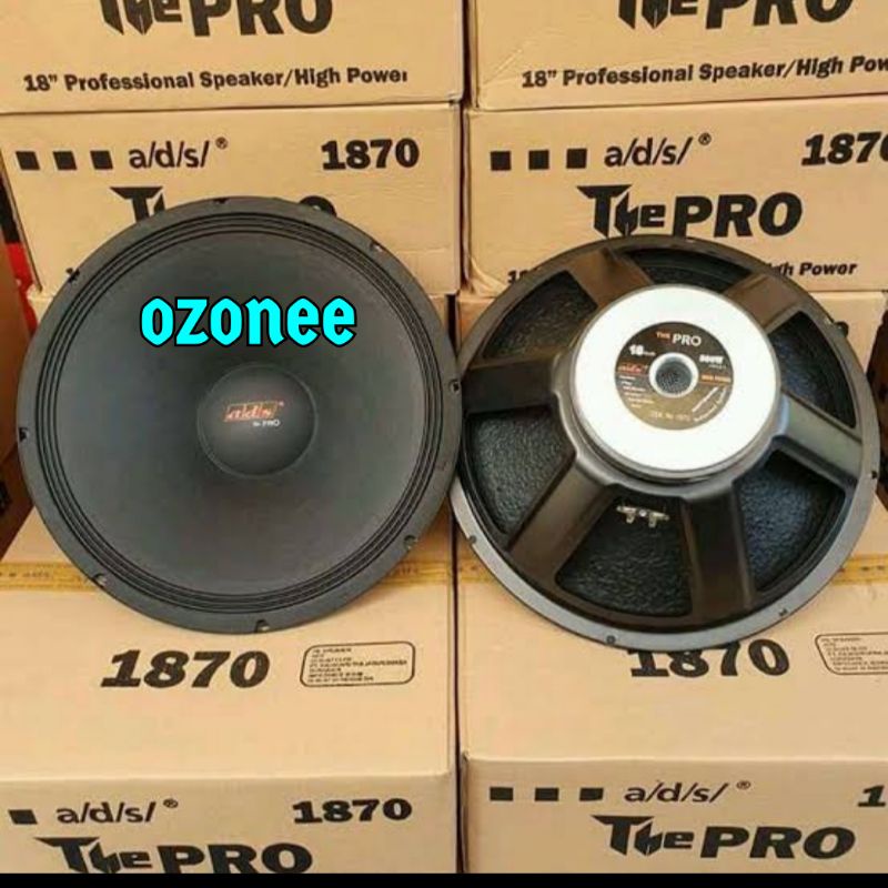 SPEAKER ADS 18 INCH 800 WATT THE PRO 1870 ORIGINAL