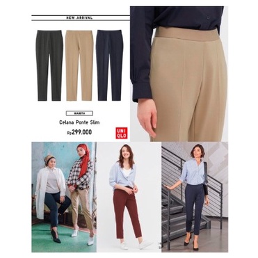 UNIQLO Ponte Slim Pants