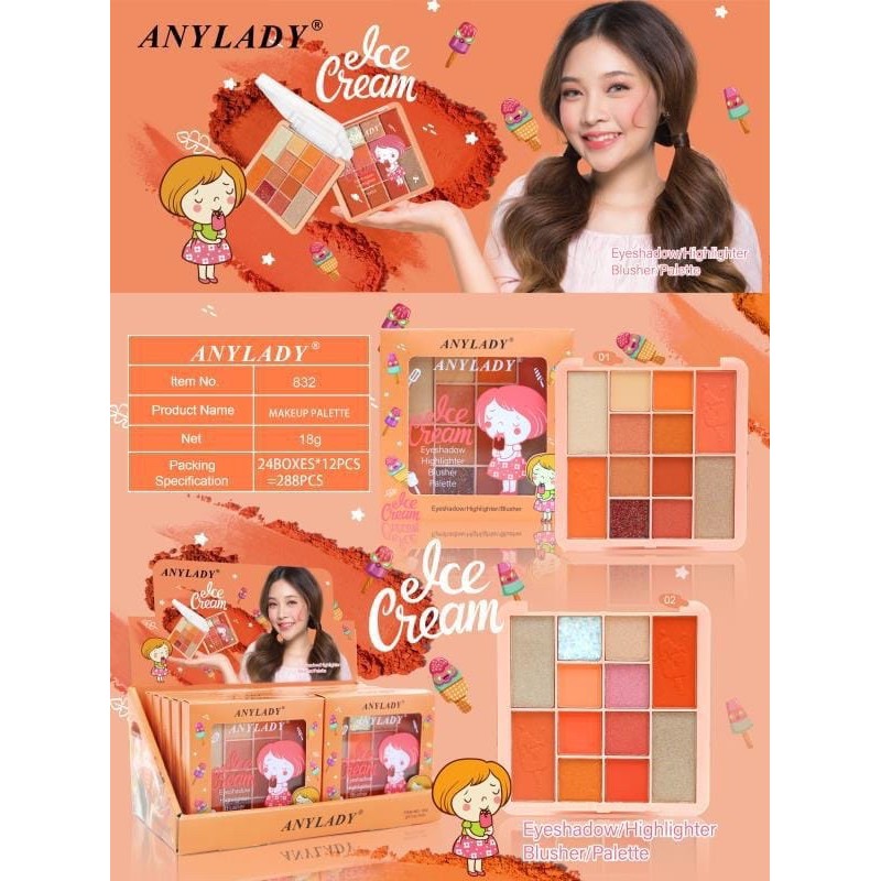 [ ECER ] ANYLADY MY LOVE EYESHADOW