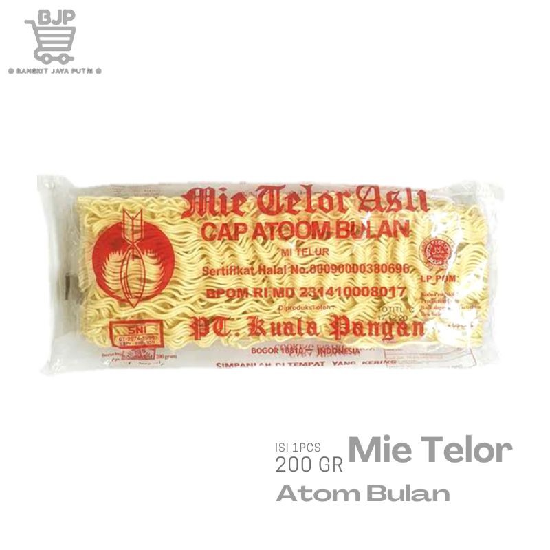 

Mie telor atoom bulan 200GR