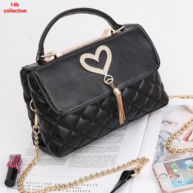 Slingbags wanita love room tas selempang wanita handbags wanita tas kulit tas batam tas korea