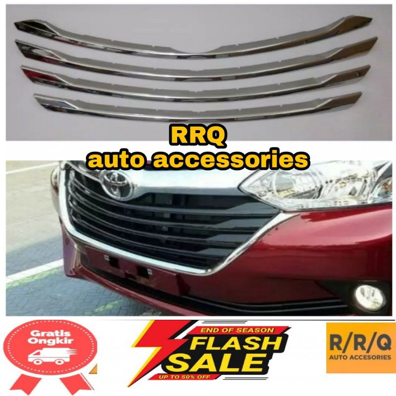 RC30A list grill grand avanza xenia 2016 lis grill avanza xenia 2016 grill depan grand avanza xenia