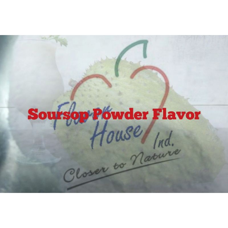 

Soursop Powder Flavor (pure flavour, biang powder)