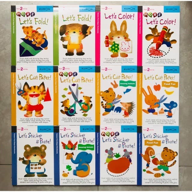 kumon age 2 and up/ Buku kumon activities