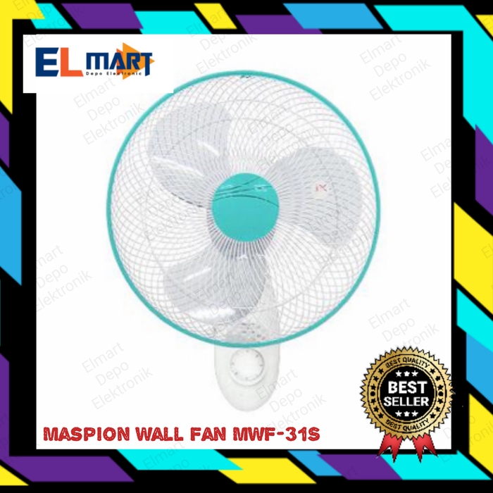 Kipas Angin Dinding Tembok 12inch 2 tali MASPION  MWF 31S - Wall fan MWF31S MWF 31 S