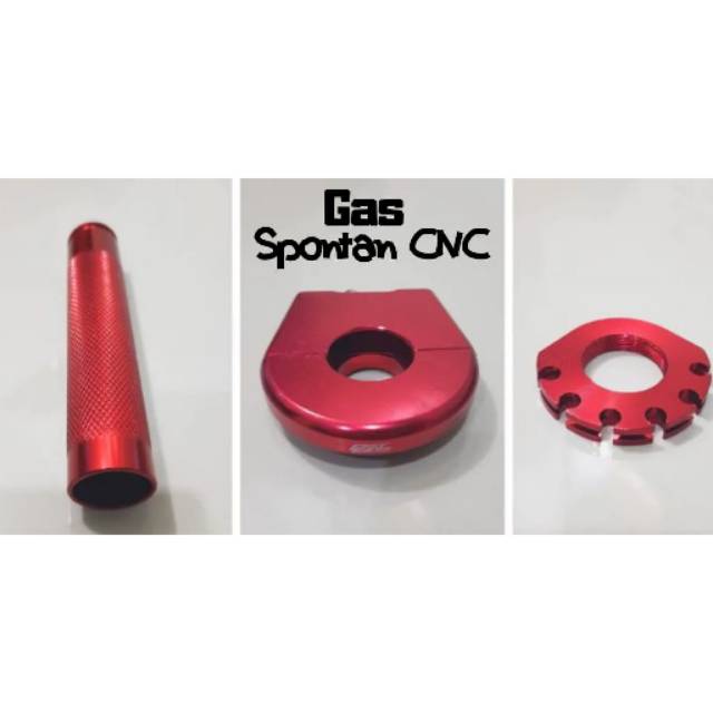 Gas Spontan Kontan CNC Jupiter MX Supra X C70 CB100 C70 Scoopy scorpio