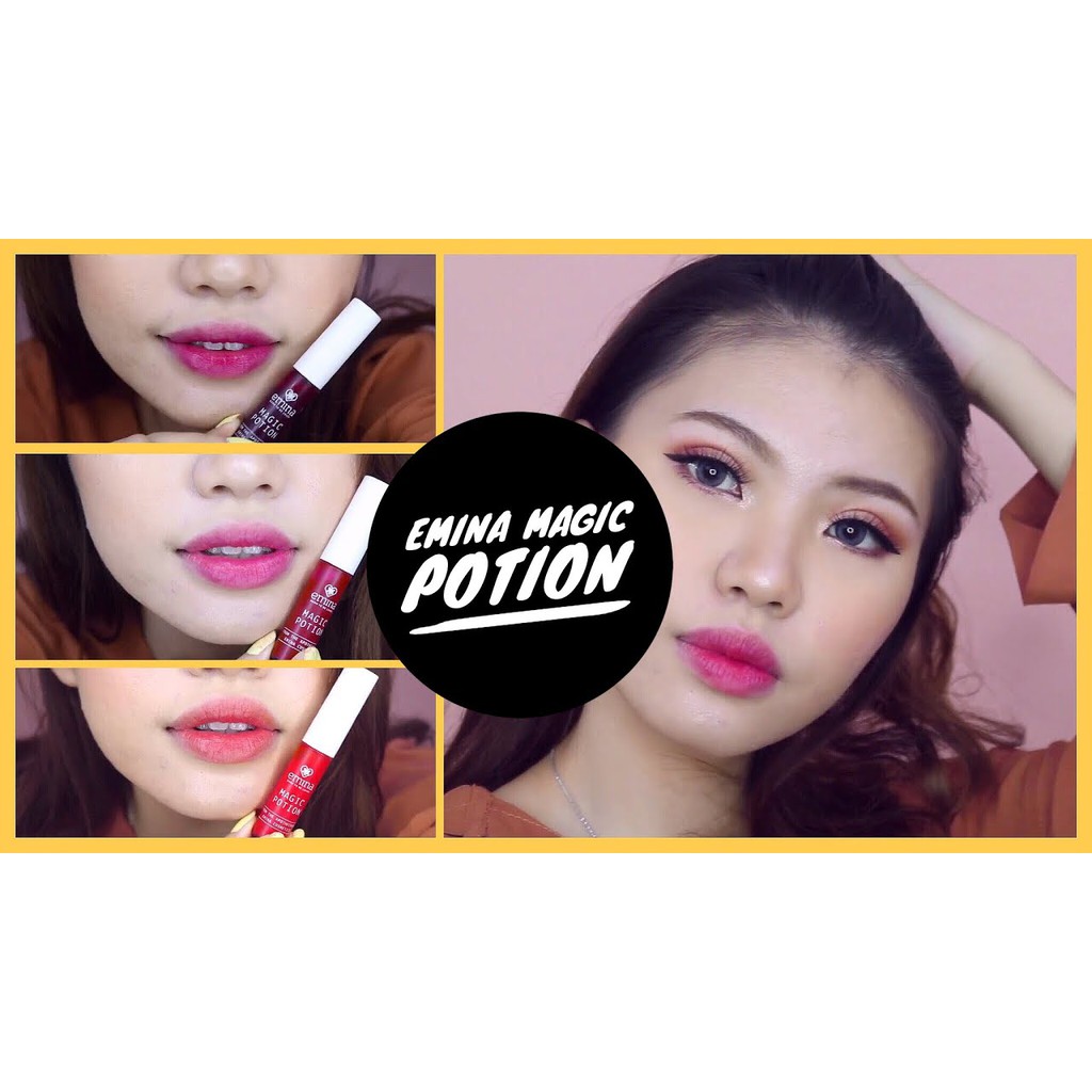 Emina Magic Potion Lip Tint Liptint ORIGINAL 6 Warna