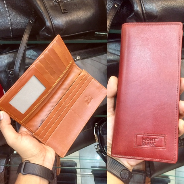 Dompet pria dan wanita lipat buku panjang bahan kulit asli berkualitas lokal #dompet #dompetpria