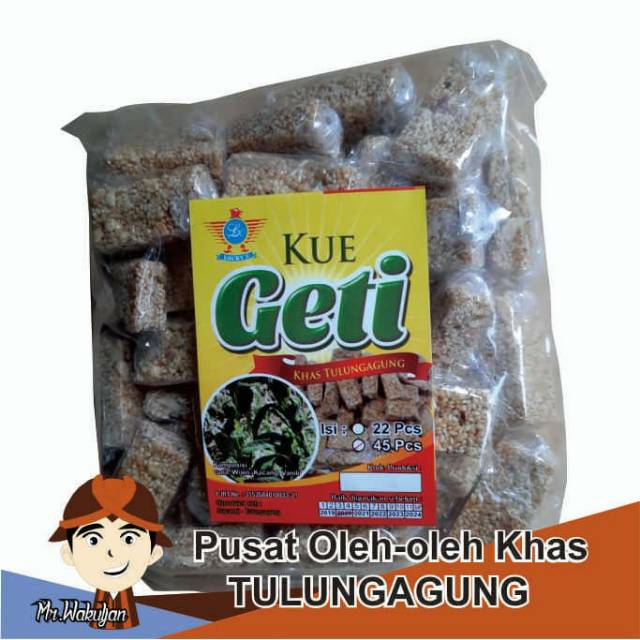 

Kue Geti Kemasan 45 biji Khas Tulungagung