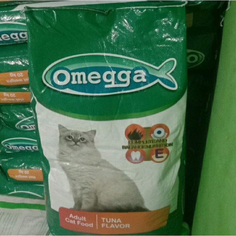 Promo Makanan Kucing Omega Tuna 20kg Dry food 20kg Pengiriman Khusus Gojeg Grab