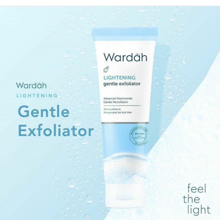 Wardah lightening gentle exfoliator 50ml