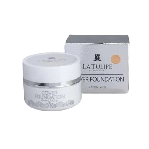 La Tulipe Cover Foundation Latulipe Waterproof Menutup Flek Wajah