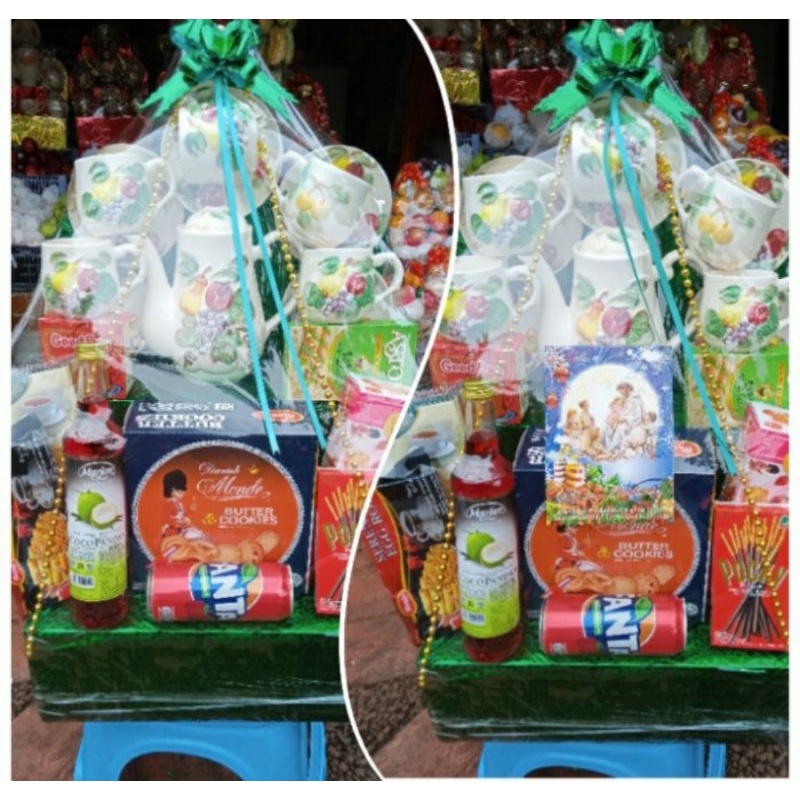 

Parcel Natal Tea Set Snack Tahun Baru Parcel Pecah Belah