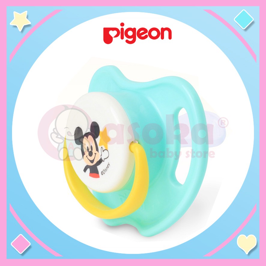 Pigeon Silicone Pacifier Mickey Size M | Dot Bayi ASOKA