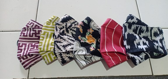 Masker Batik 3d Dewasa Dan Anak Anak