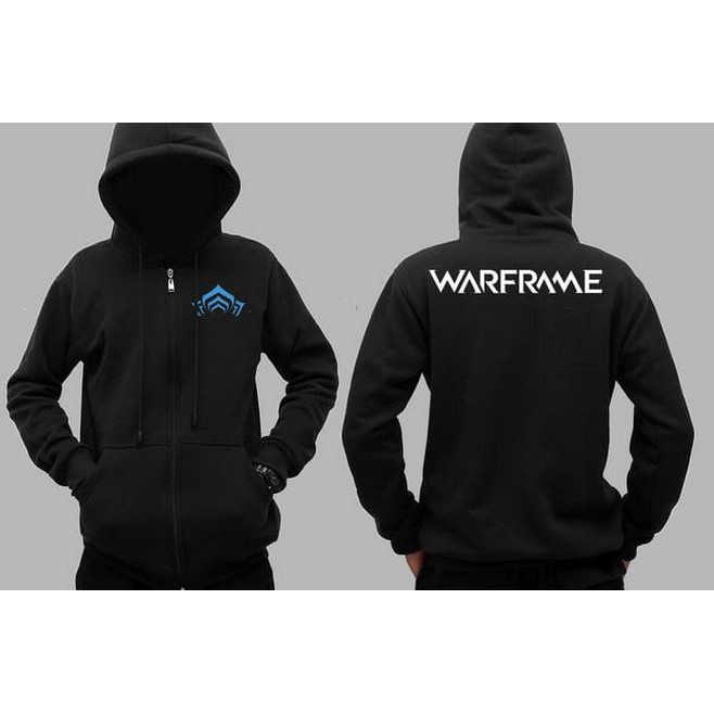 Premium Jaket Hoodie Zipper Warframe - Jaket Distro - Hoodie Custom