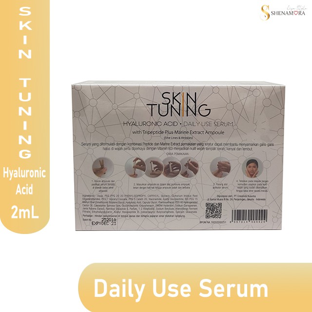 Skin Tuning with Tripeptide Plus Marine Extract Ampoule ( Isi 30 )