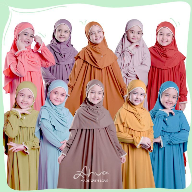 Gamis Anak dan Baby 0-4 tahun Leana Daily Aahva