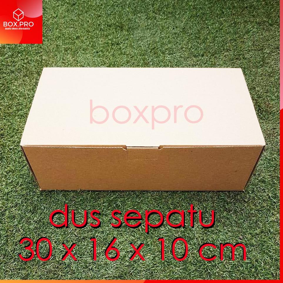 

Best Produk Kardus Sepatu Dus uk 30x16x10 cm ( 10 pcs ) DieCut Box Kotak Packing Sendal Organizer B