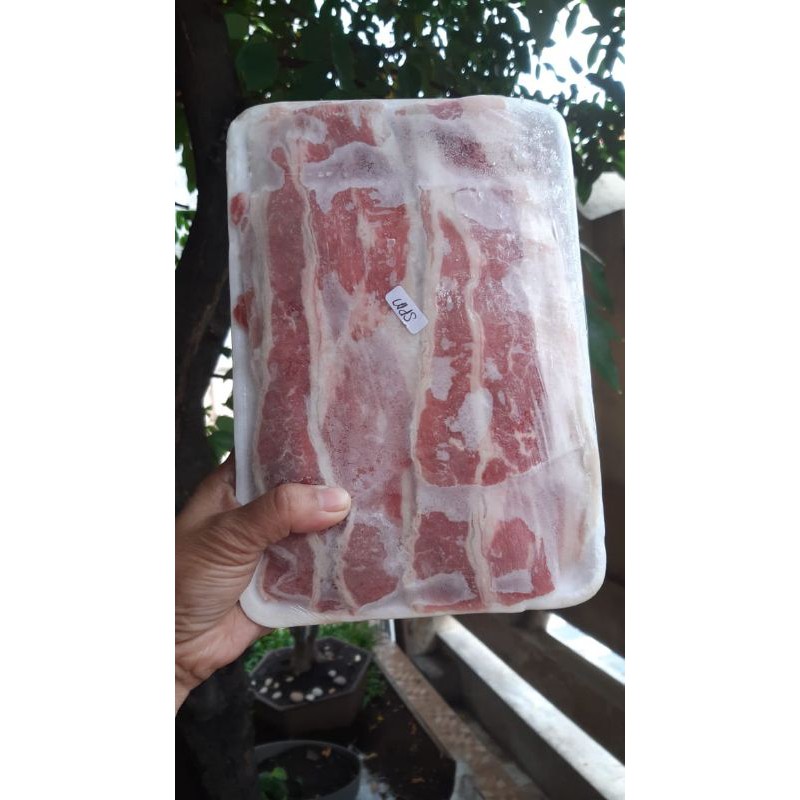 

Shortplate Beef Slice Daging Slice