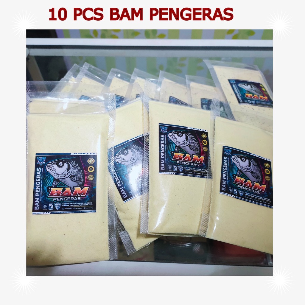 Grosir 10 Bam pengeras adun mancing kinoy tawar adun mancing