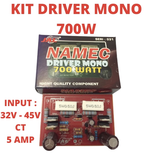 KIT DRIVER POWER 700 WATT MONO NAMEC AMPLI 700WATT 700W W 700 WATT AMP AMPLIFIER EMPLI EMPLIE EMPLIF