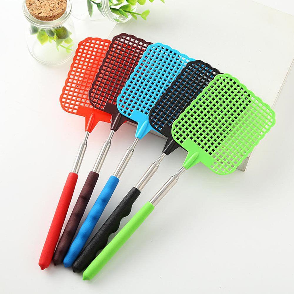 Agustina Fly Swatter Scalable Plastic Flapper Wasps Pembasmi Hama Serangga