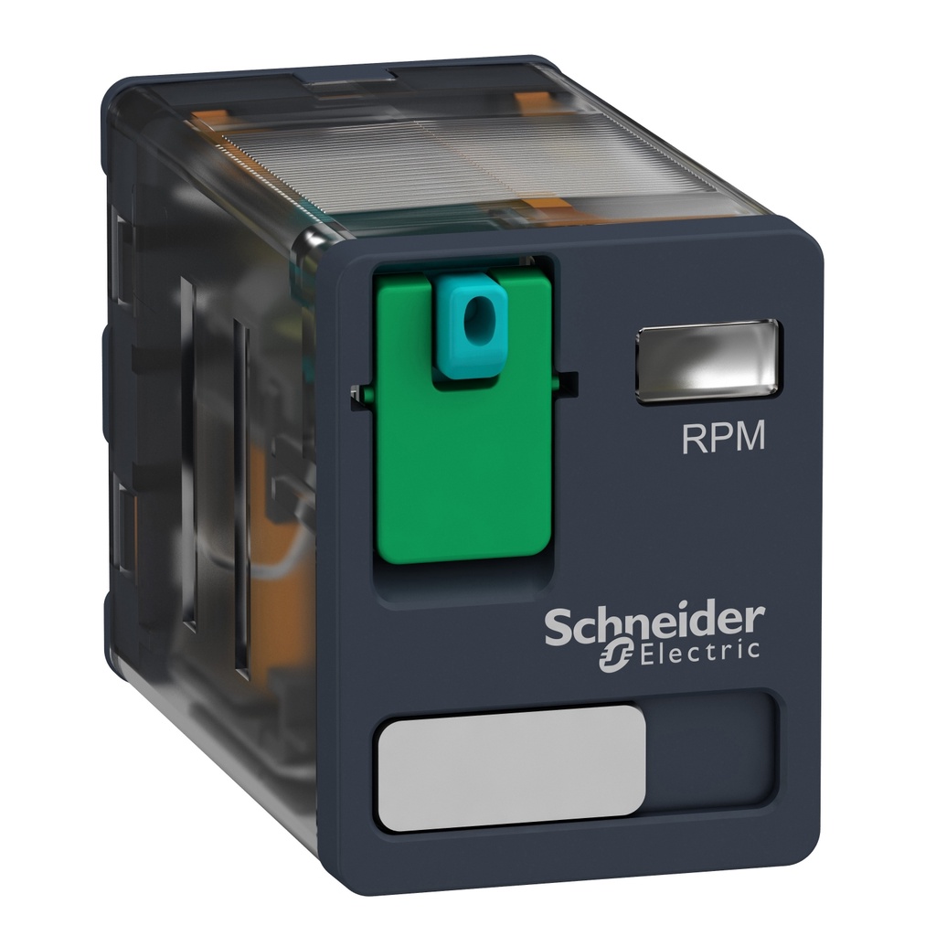 SCHNEIDER 15A POWER RELAY 2C/O 24VDC RPM21BD