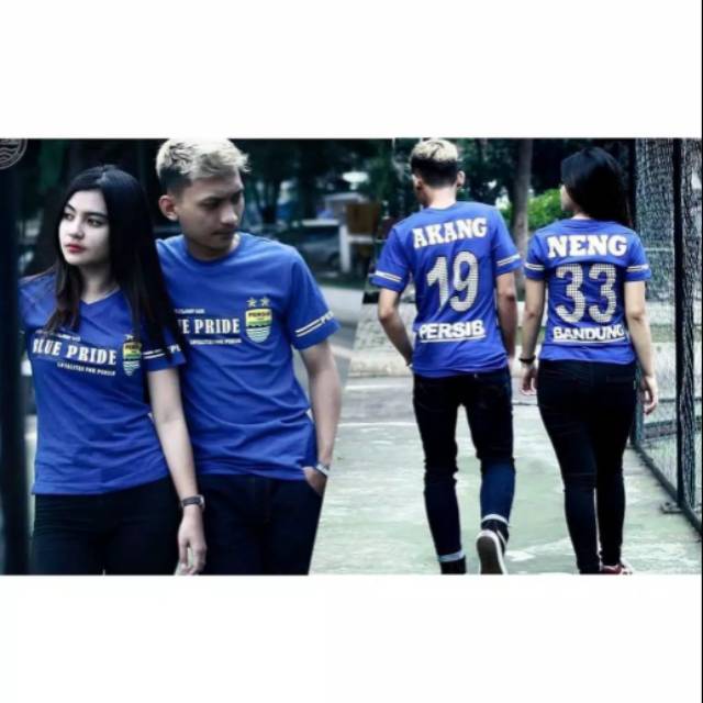 Kaos couple persib, kaos couple distro
