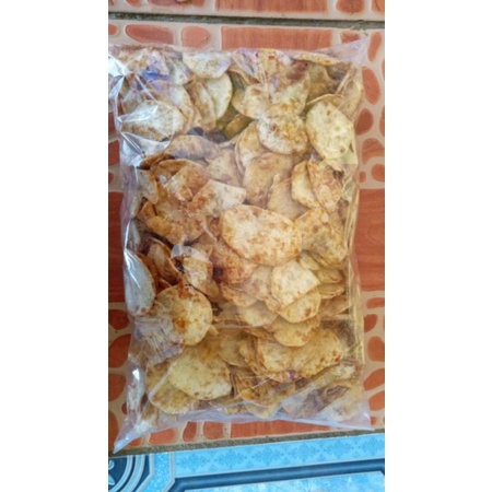 

Keripik Talas Pedas