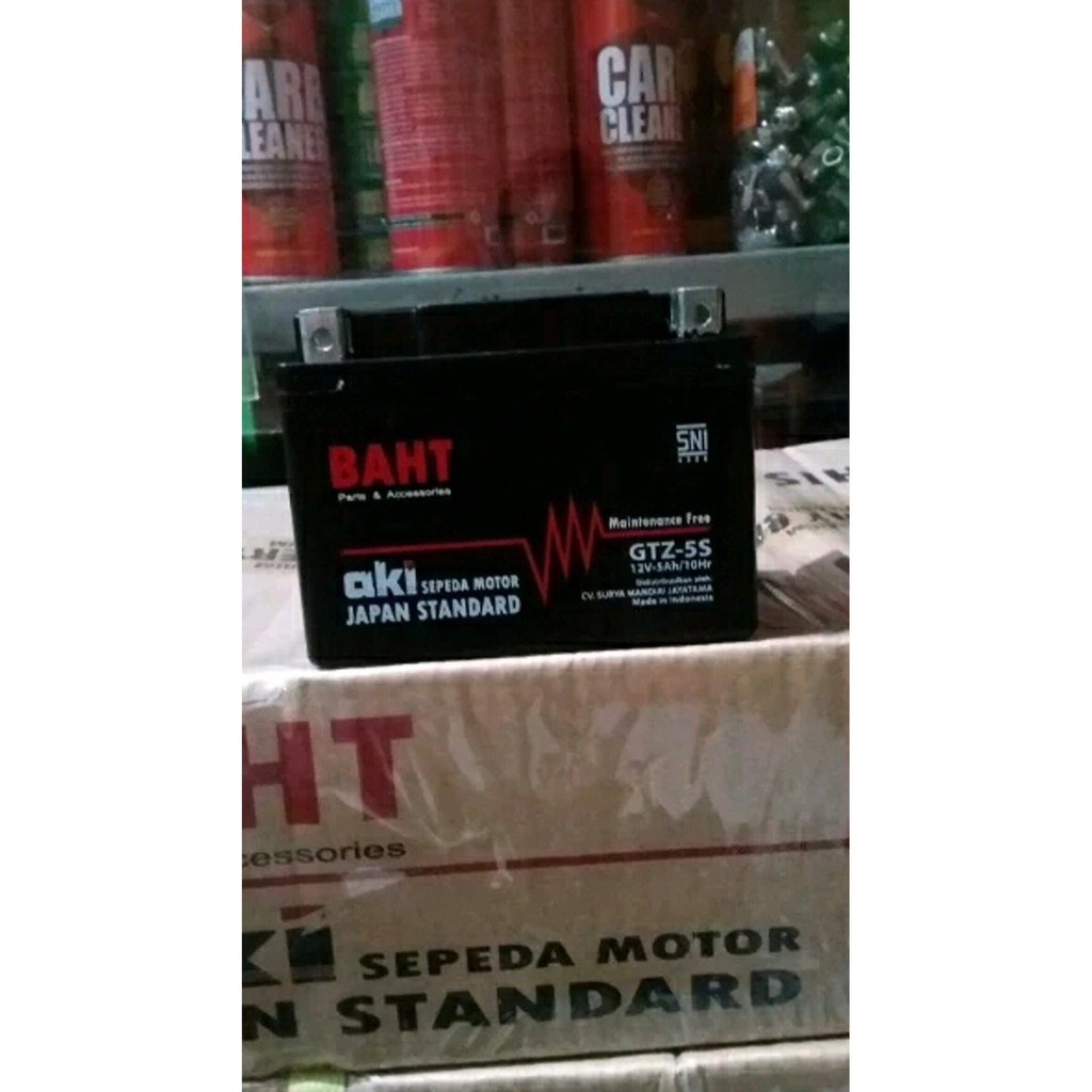 Terlaris Aki Kering Motor Bath