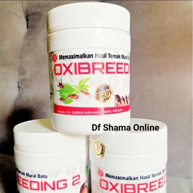 OXIBREEDING VOER JANGKRIK PAKAN JANGKRIK OXI BREEDING PAKAN TERNAK MURAI BATU 300GR