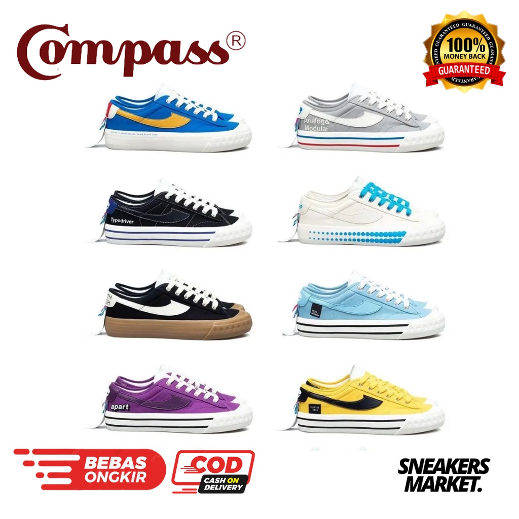 COMPASS X UNKL347 Retrograde Low Desain No 1-8 [READY STOCK]