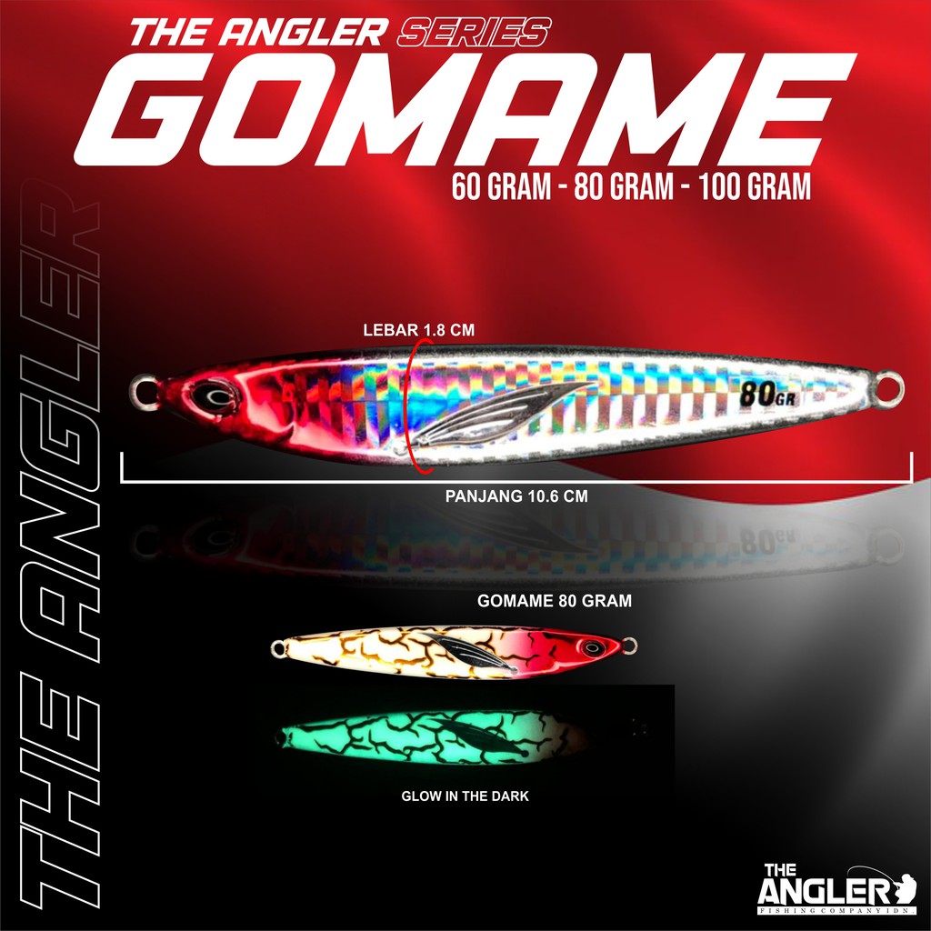 Metal Jig Gomame The Angler Series