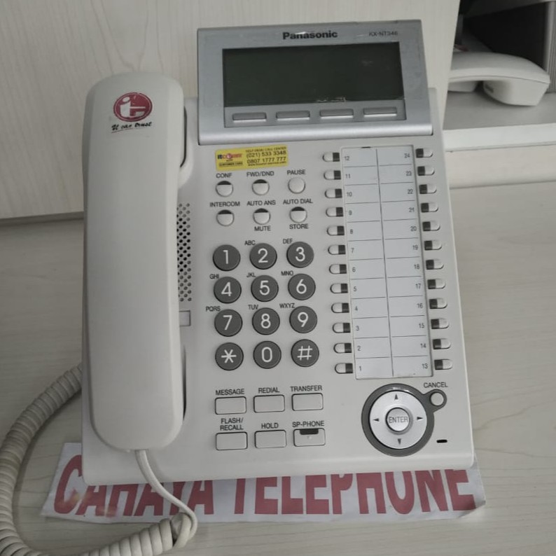 Panasonic KX NT346 IP Phone - Putih Second