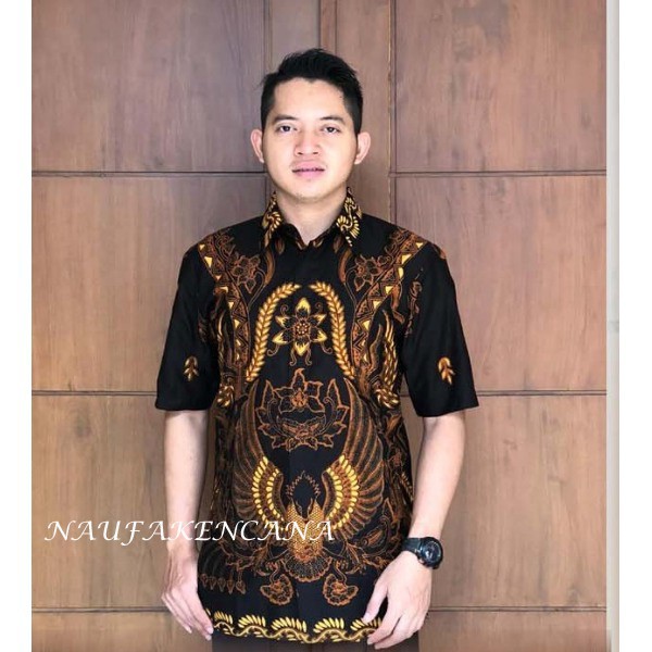 Batik Naufakencana-batik Premium-batik Kantor-batik Pria Modern-batik Solo-size Kecil Higga Jumbo