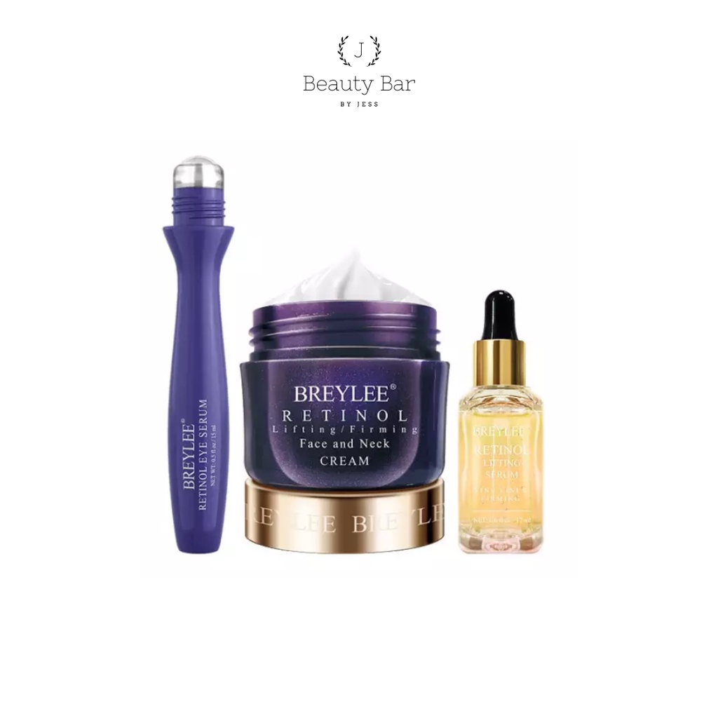 Breylee Retinol Series Anti-Aging &  Firming | Face Cream | Eye Serum | Face Serum