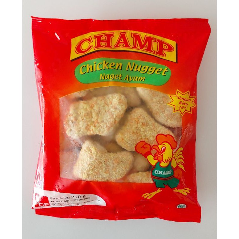 

Champ Chicken Nugget 250gr