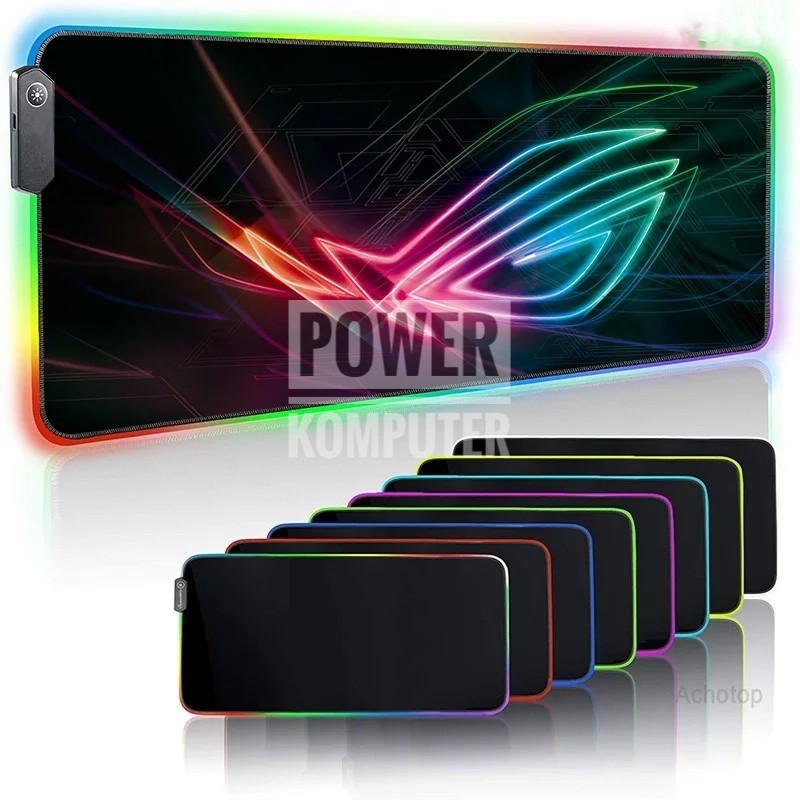 RGB ASUS Logo Mouse Pad RGB Gaming Mouse Pad ROG Computer Keyboard Pad Mat LED/ Mousepad XL/Mousepad