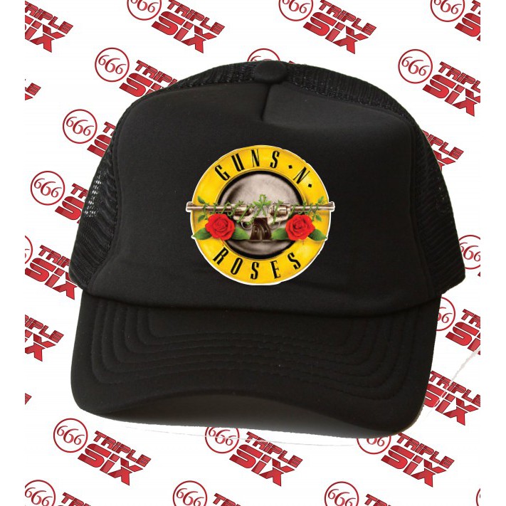 topi trucker guns n roses